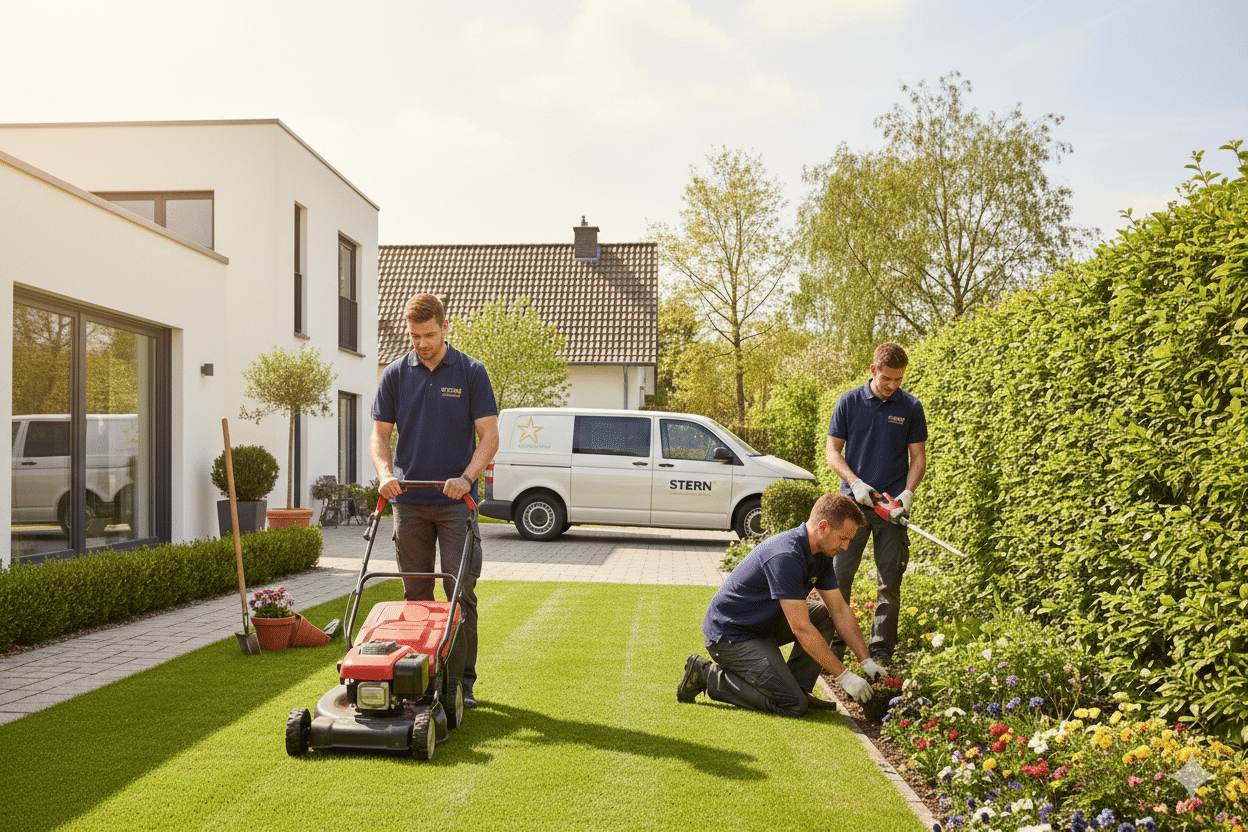 Gartenarbeit