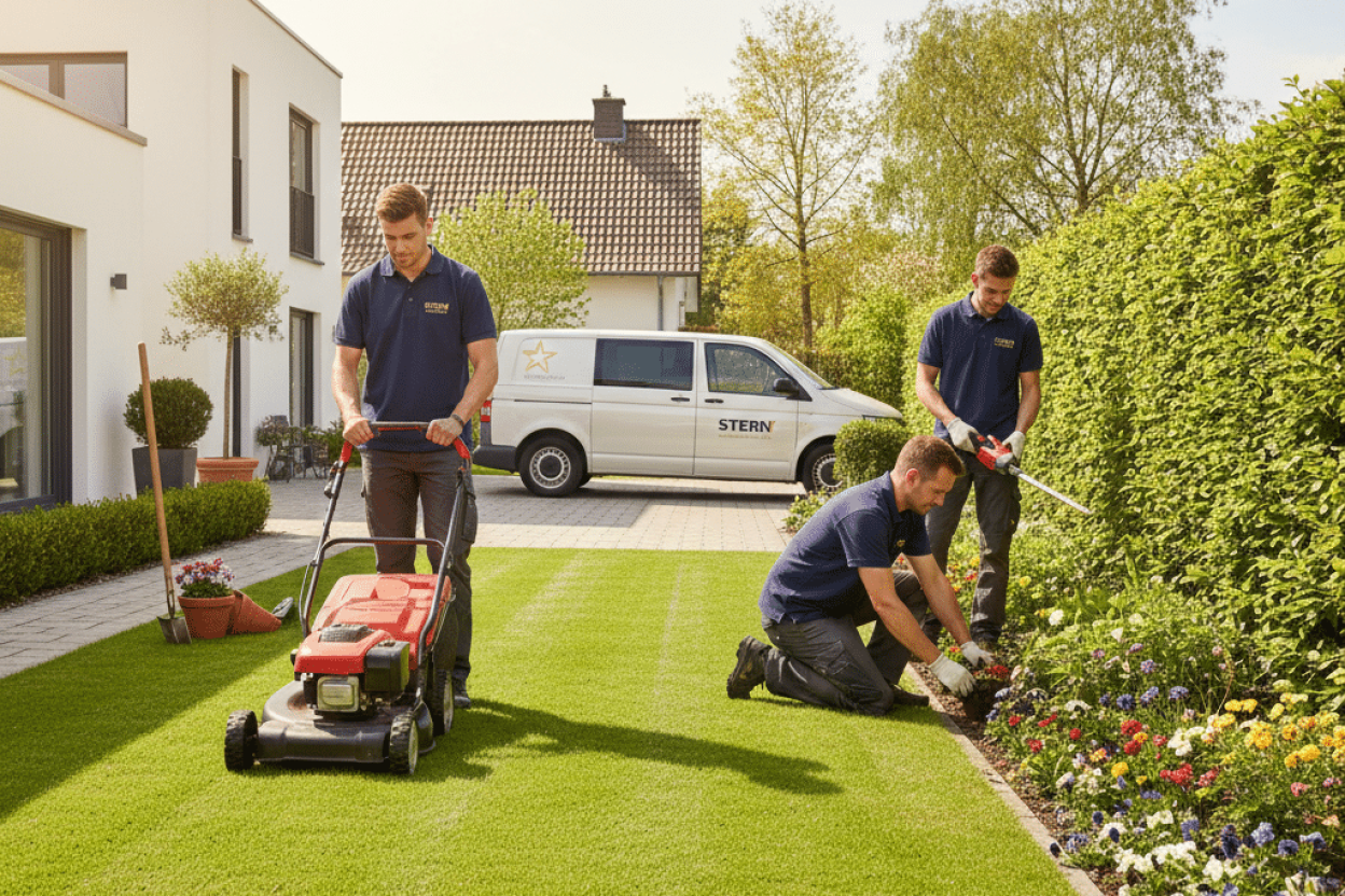 Gartenarbeit