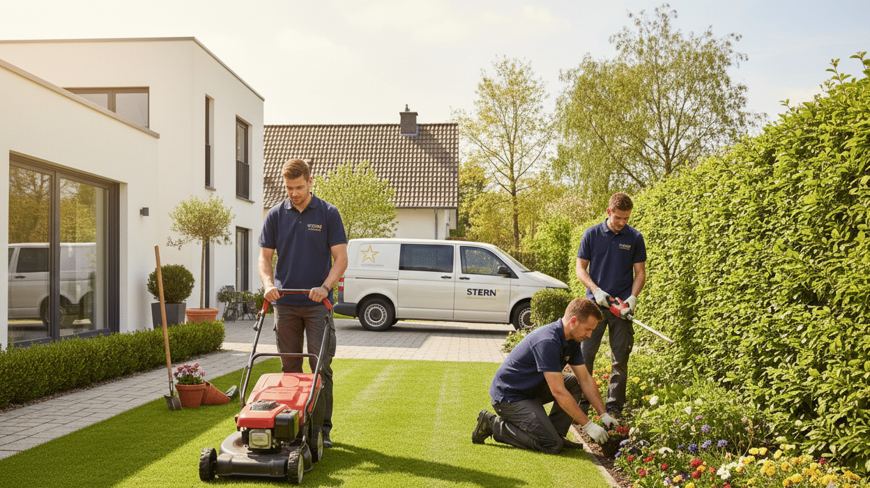 Gartenarbeit